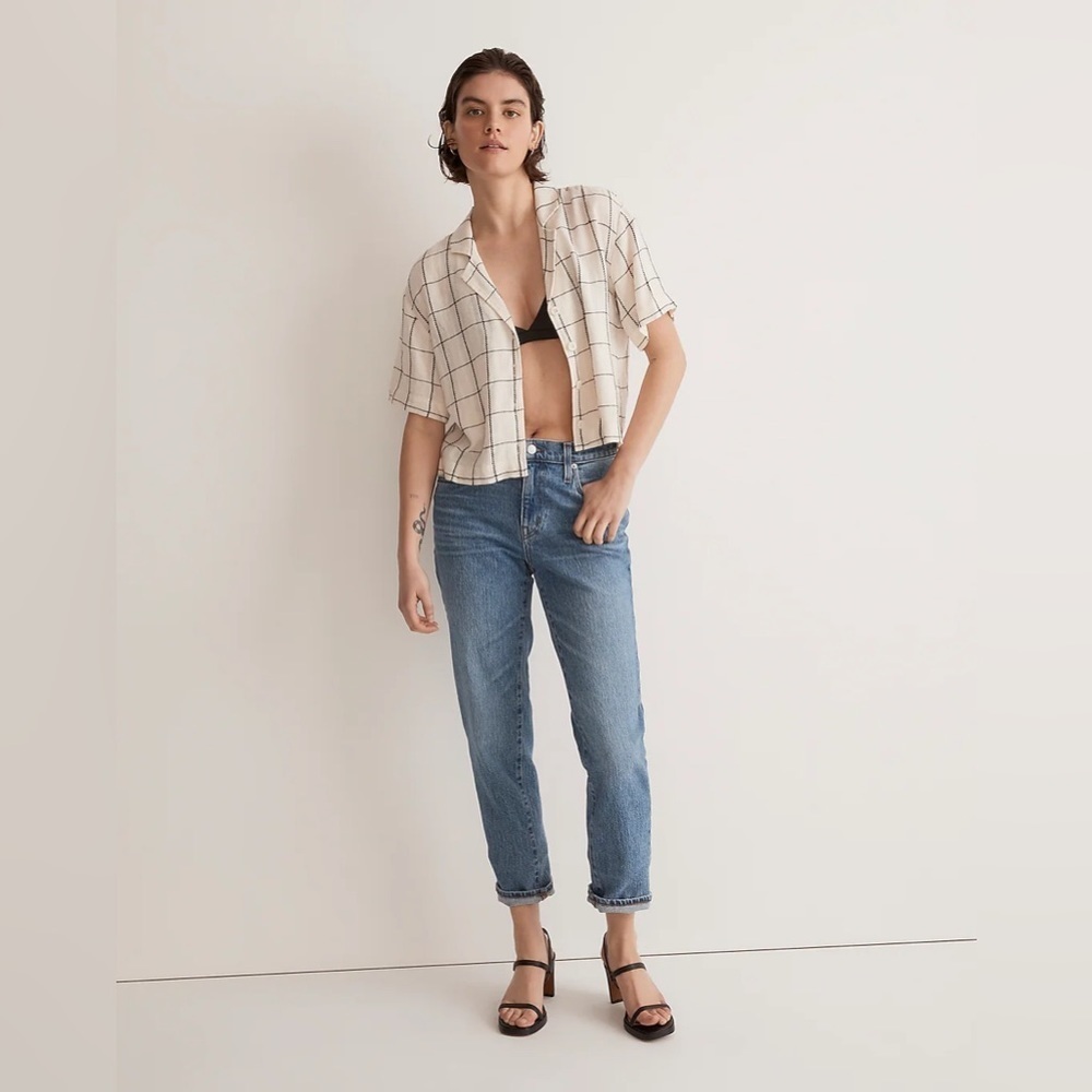 Madewell The Slim Boyjean In Werth Wash